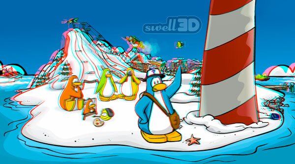 Normal Club Penguin 3-D